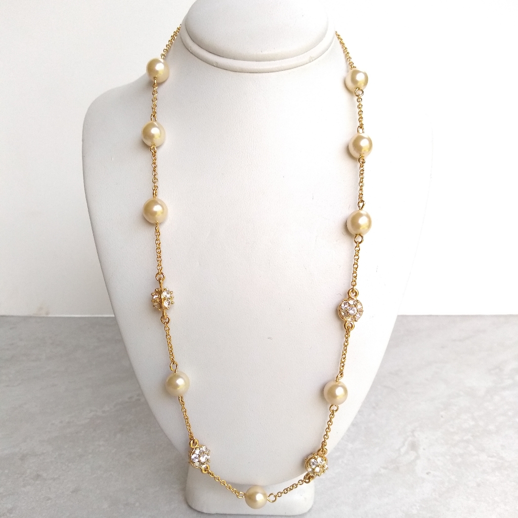 Nwot Nolan Miller Gold Tone Necklace